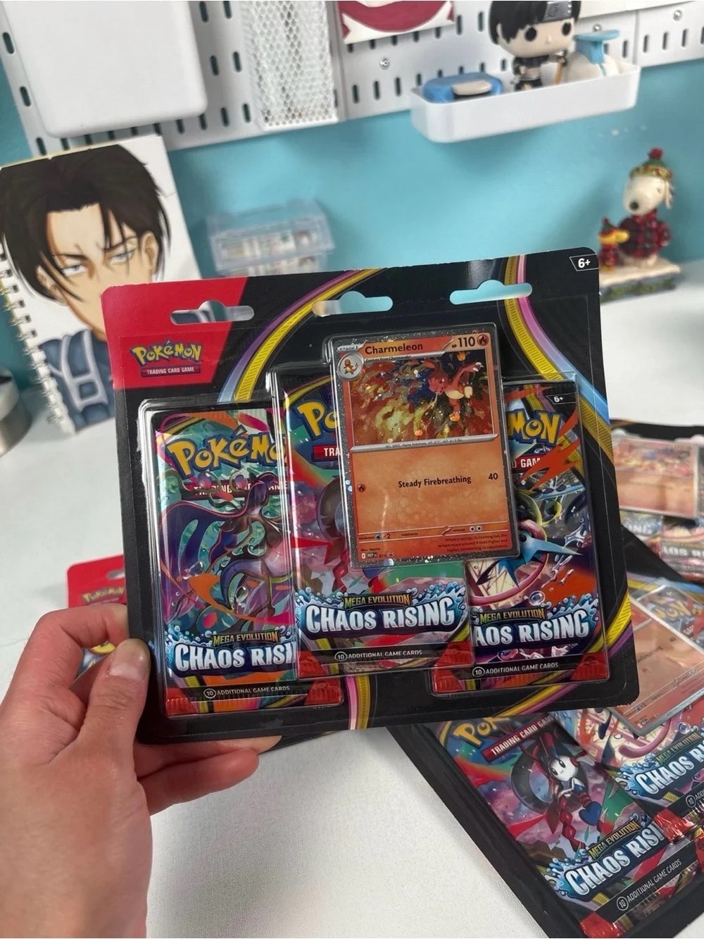 Pokemon chaos rising booster packs 4 total